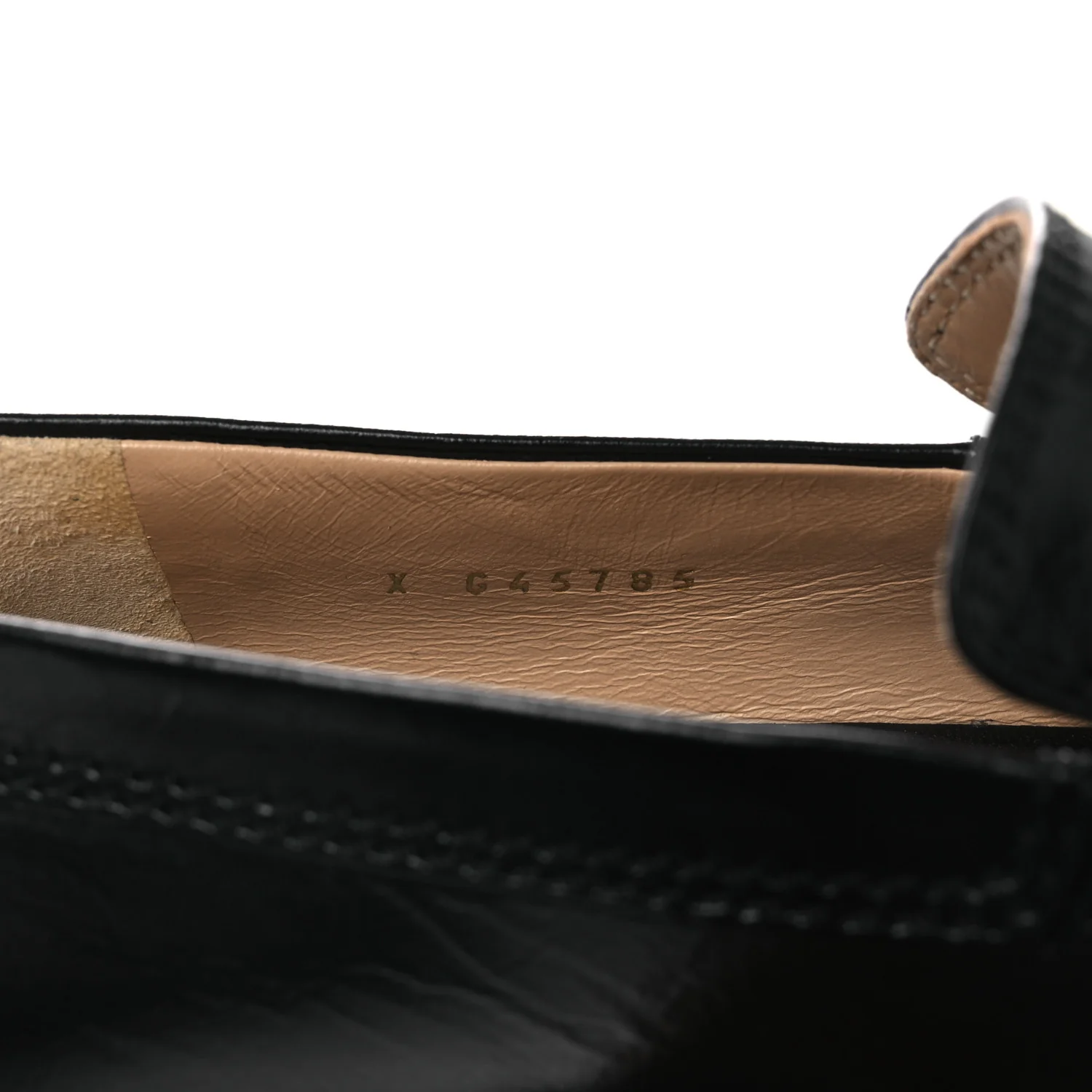 Calfskin Enamel Charms Mocassin Loafers 39.5 Black - Image 19