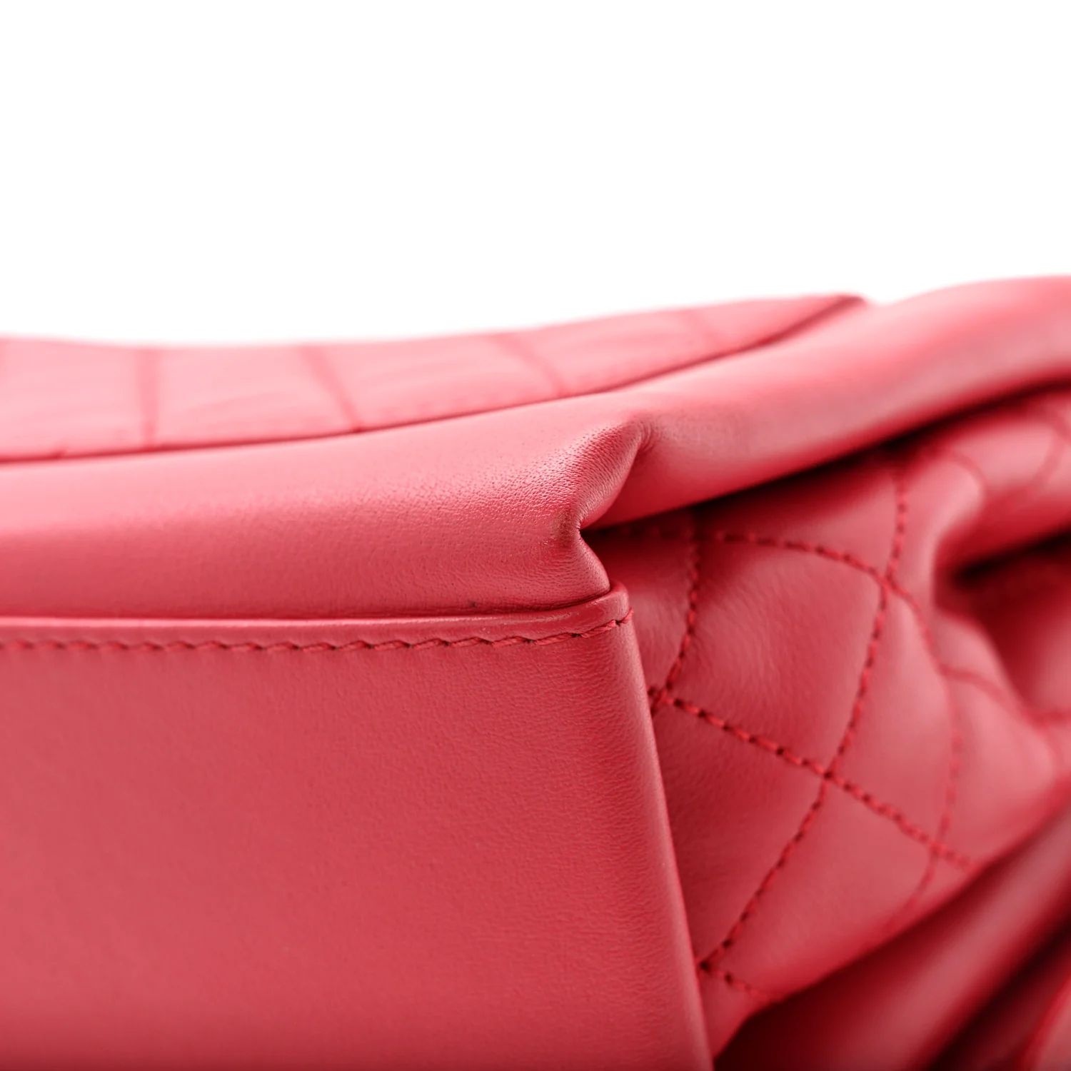 Calfskin Mini Tramezzo Flap Red - Image 14