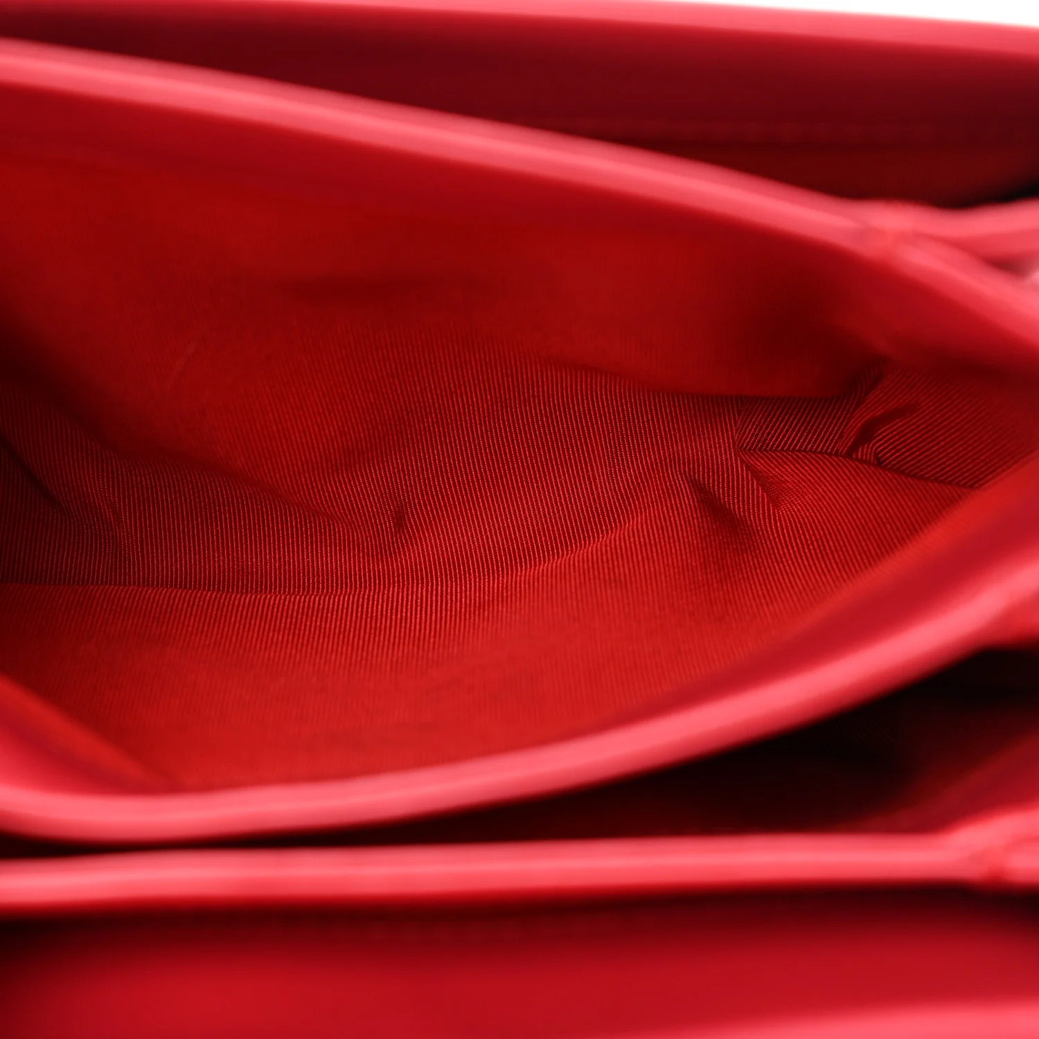 Calfskin Mini Tramezzo Flap Red - Image 5