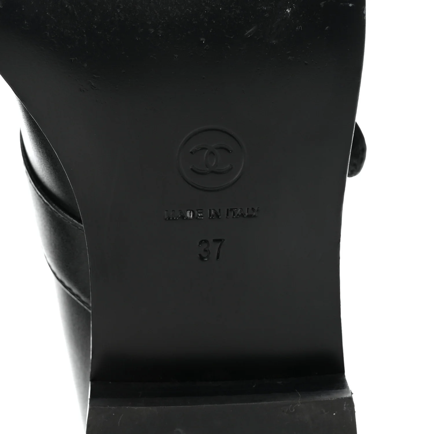 Calfskin Patent Mary Janes Flats 37 Black - Image 13