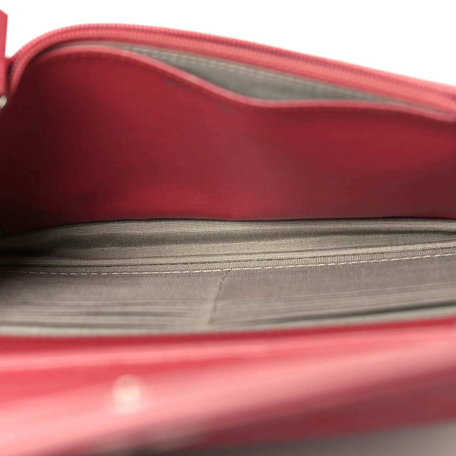Calfskin Quilted Boy Wallet On Chain WOC Pink - Image 5
