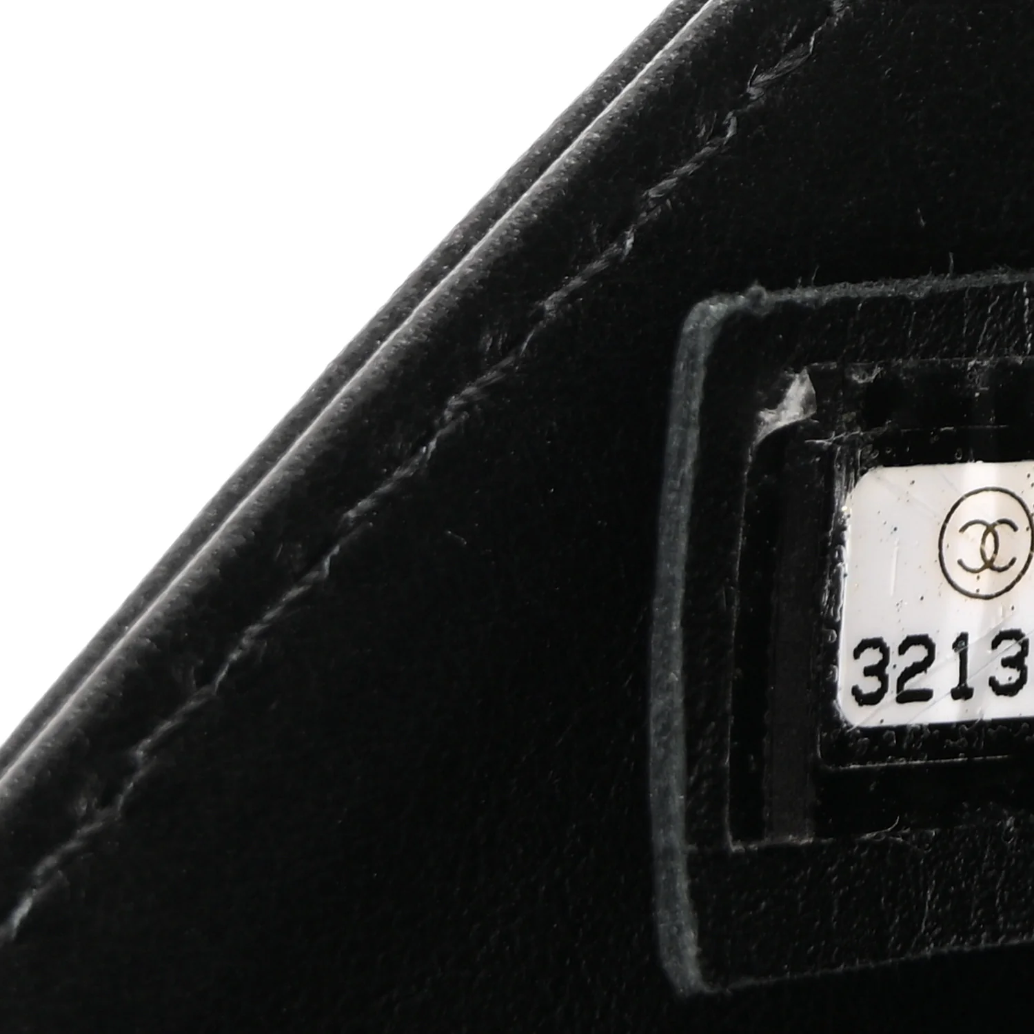 Calfskin Quilted CC Uniform Flap Belt Bag Black - Image 7
