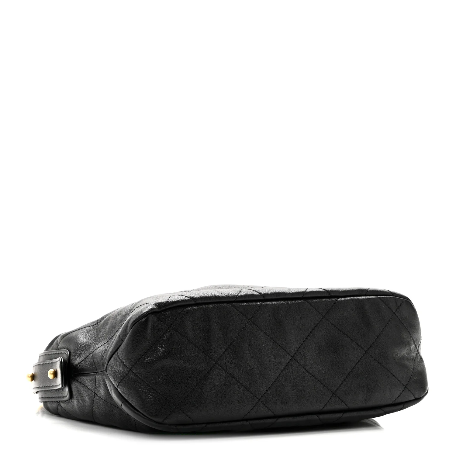 Calfskin Quilted Daily Hobo Black - Image 4