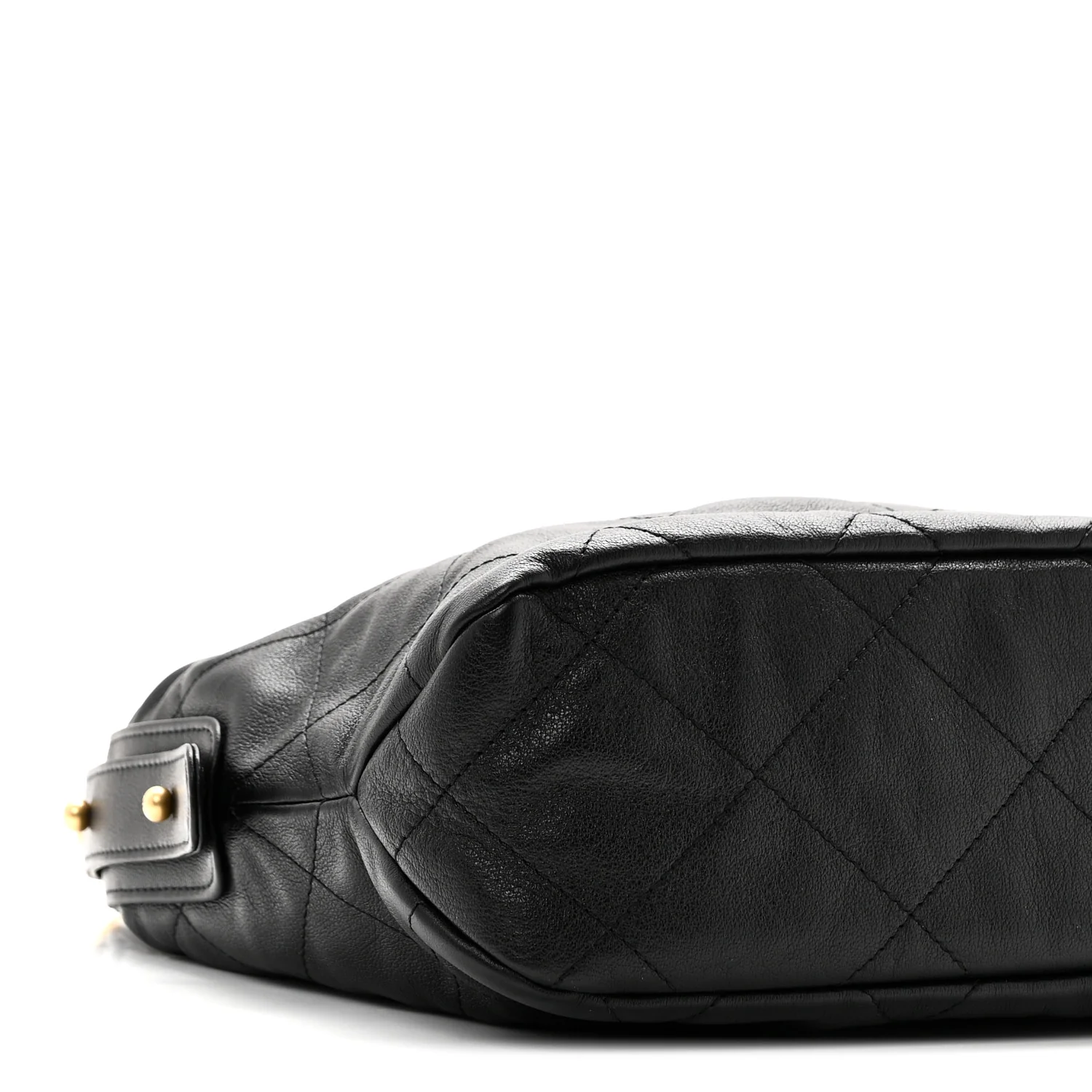 Calfskin Quilted Daily Hobo Black - Image 9