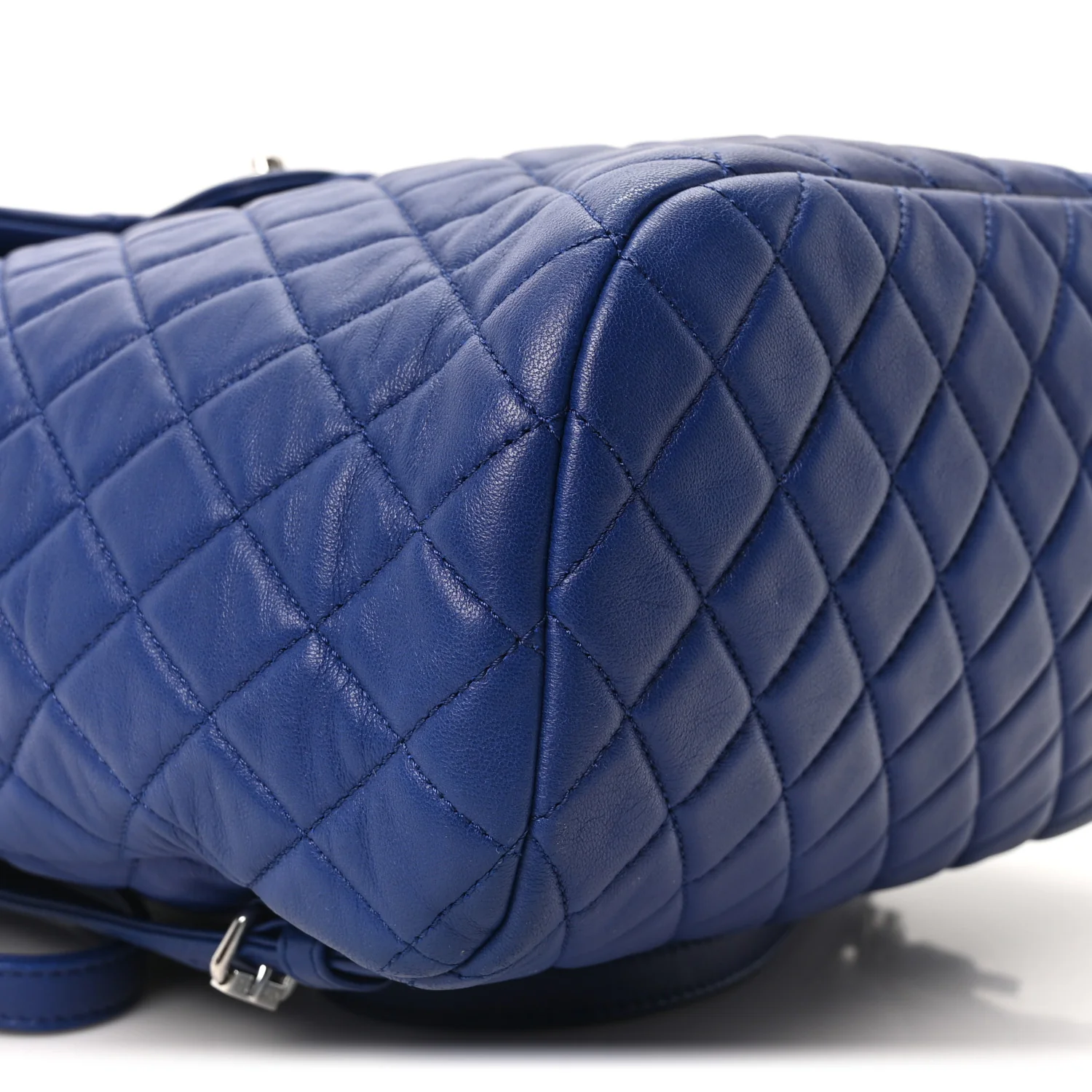 Calfskin Quilted Large Urban Spirit Backpack Navy - Image 9
