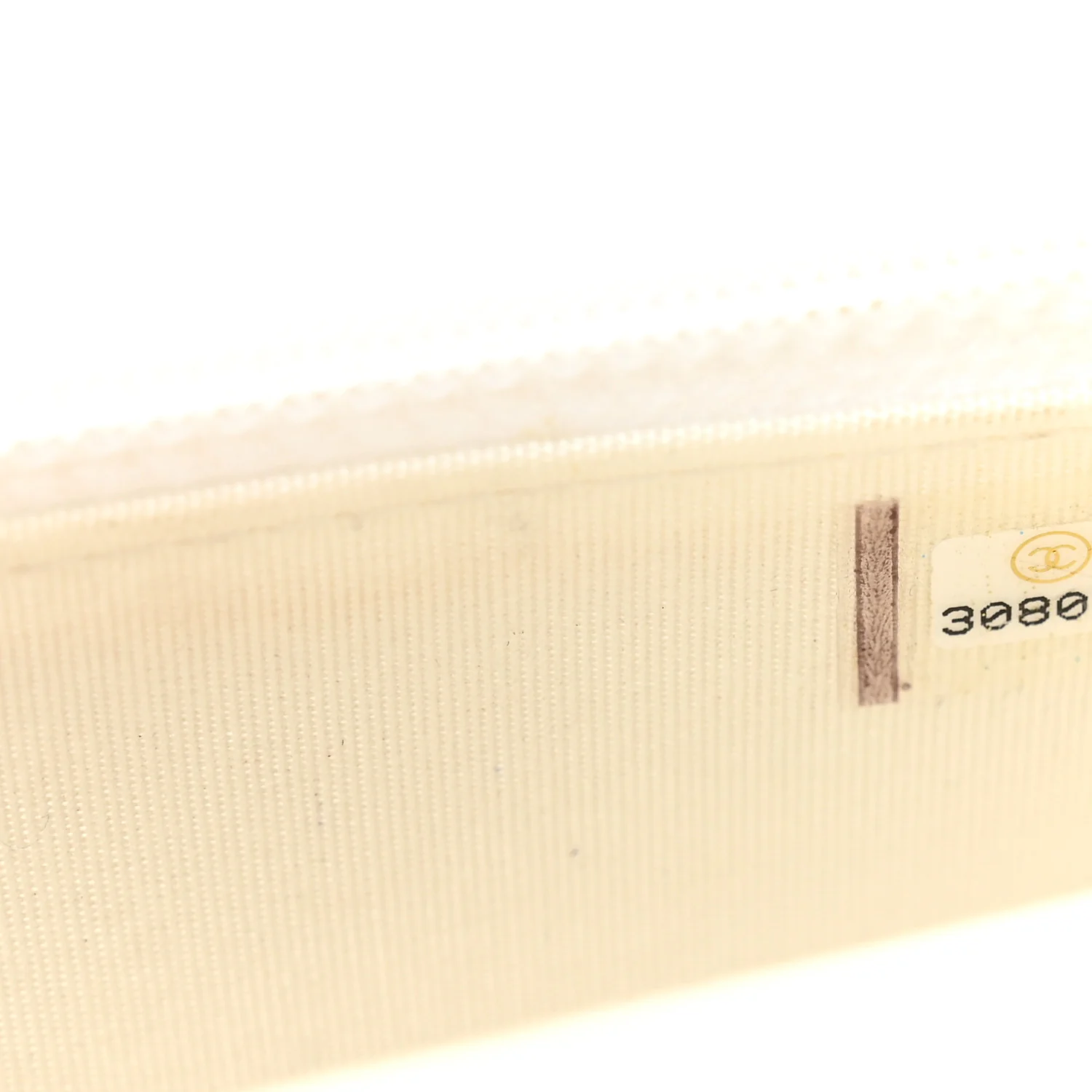 Calfskin Quilted Mini Maxi Pearls Wallet On Chain WOC White - Image 8