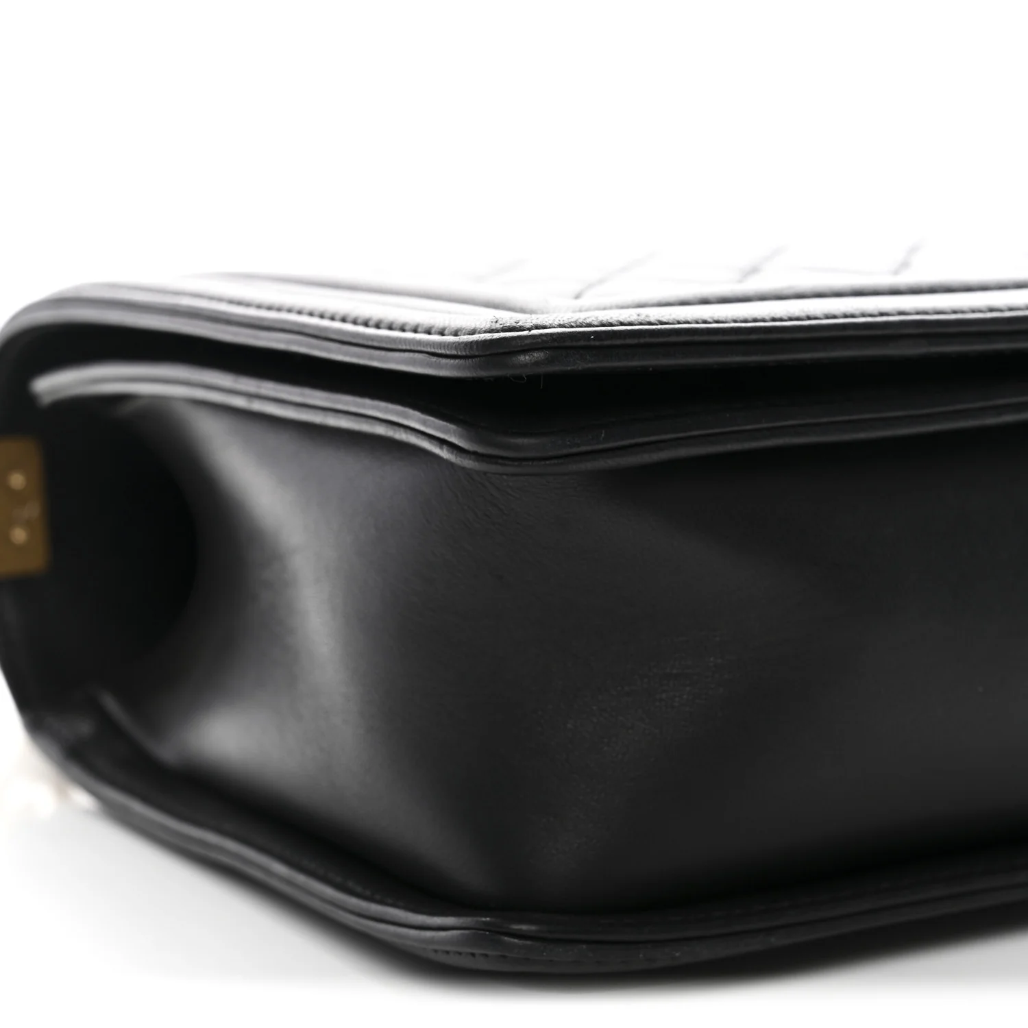 Calfskin Quilted New Medium Boy Flap Black - Image 9