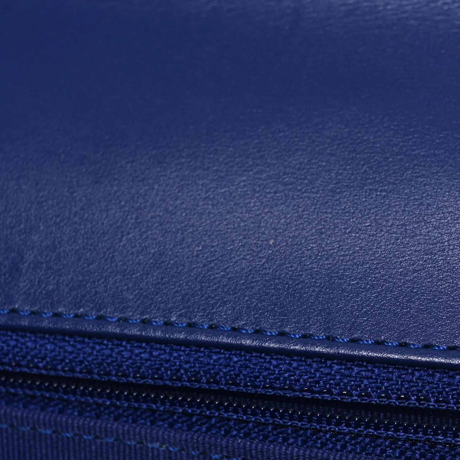 Calfskin Quilted Small Dual Handle Chain Flap Bag  Blue - Image 11