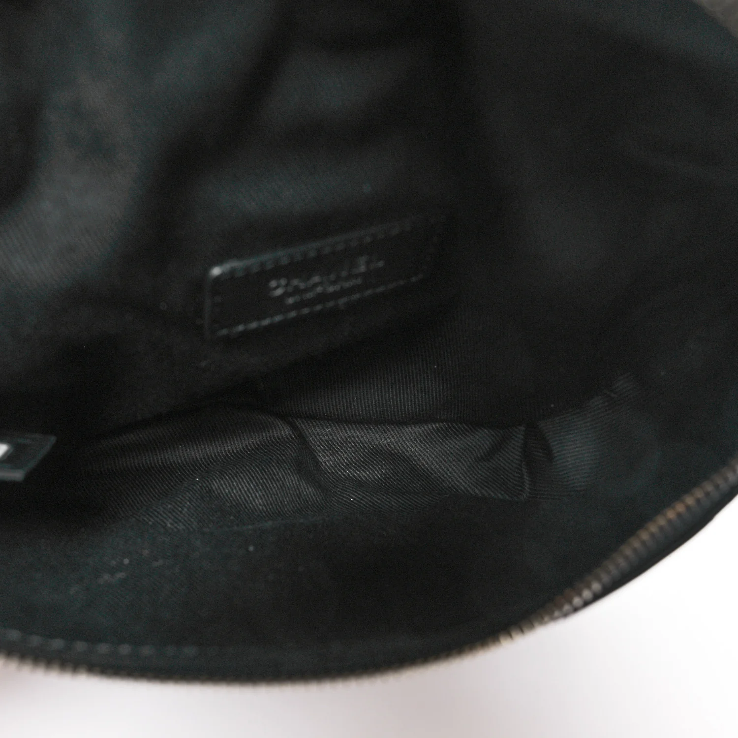 Calfskin Quilted Waist Belt Bag Black - Image 5