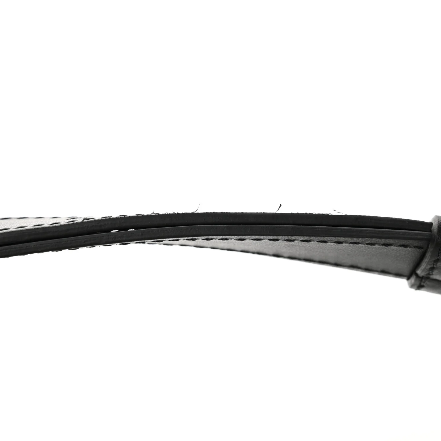 Calfskin Quilted Waist Belt Bag Black - Image 12