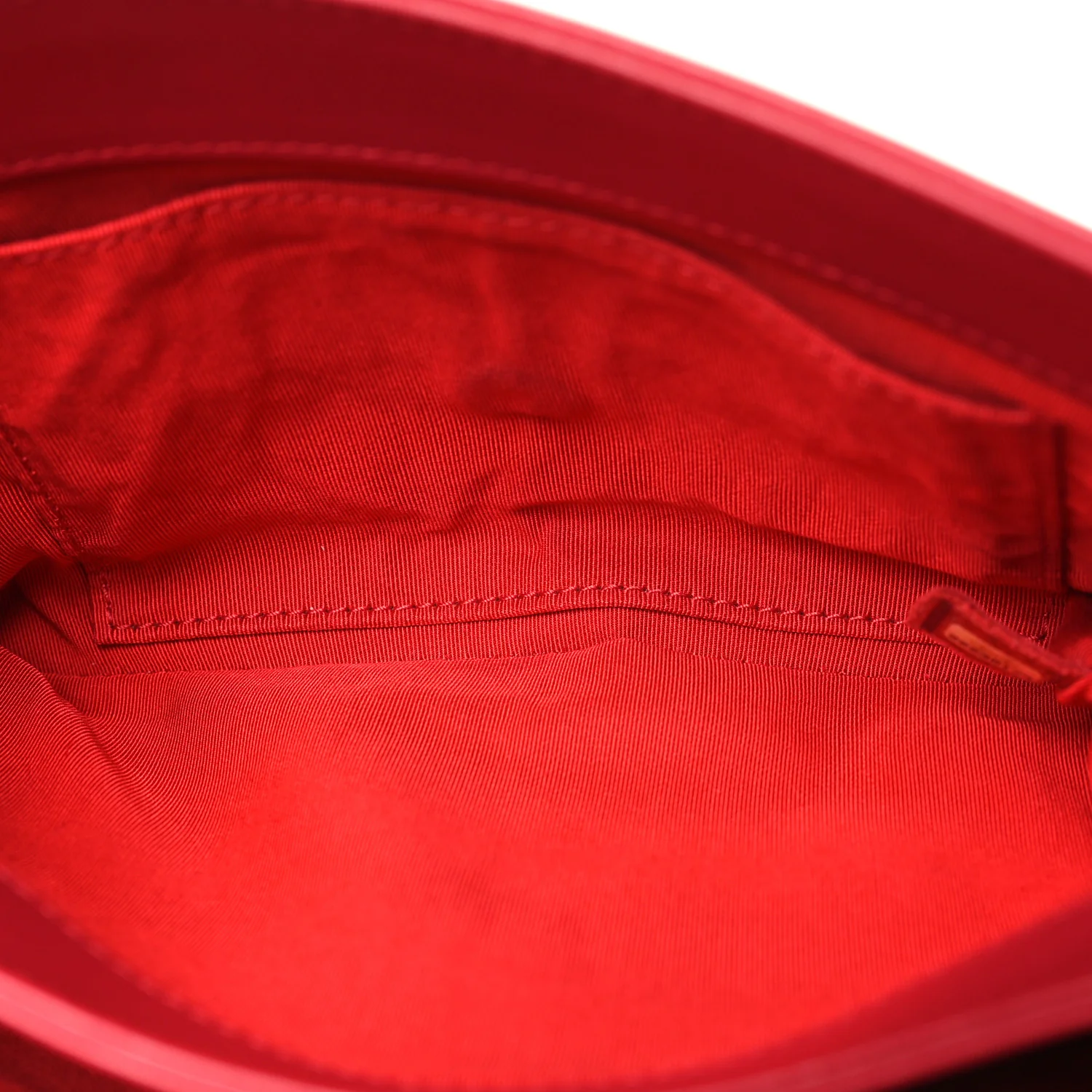 Calfskin Small Tramezzo Flap Red - Image 7