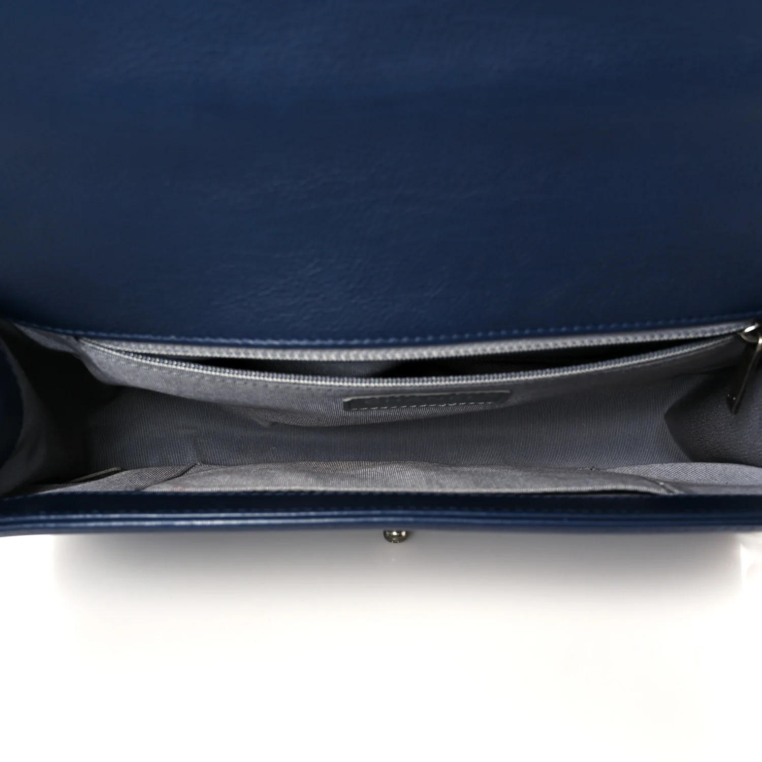 Calfskin Stitched New Medium Boy Flap Black - Image 5
