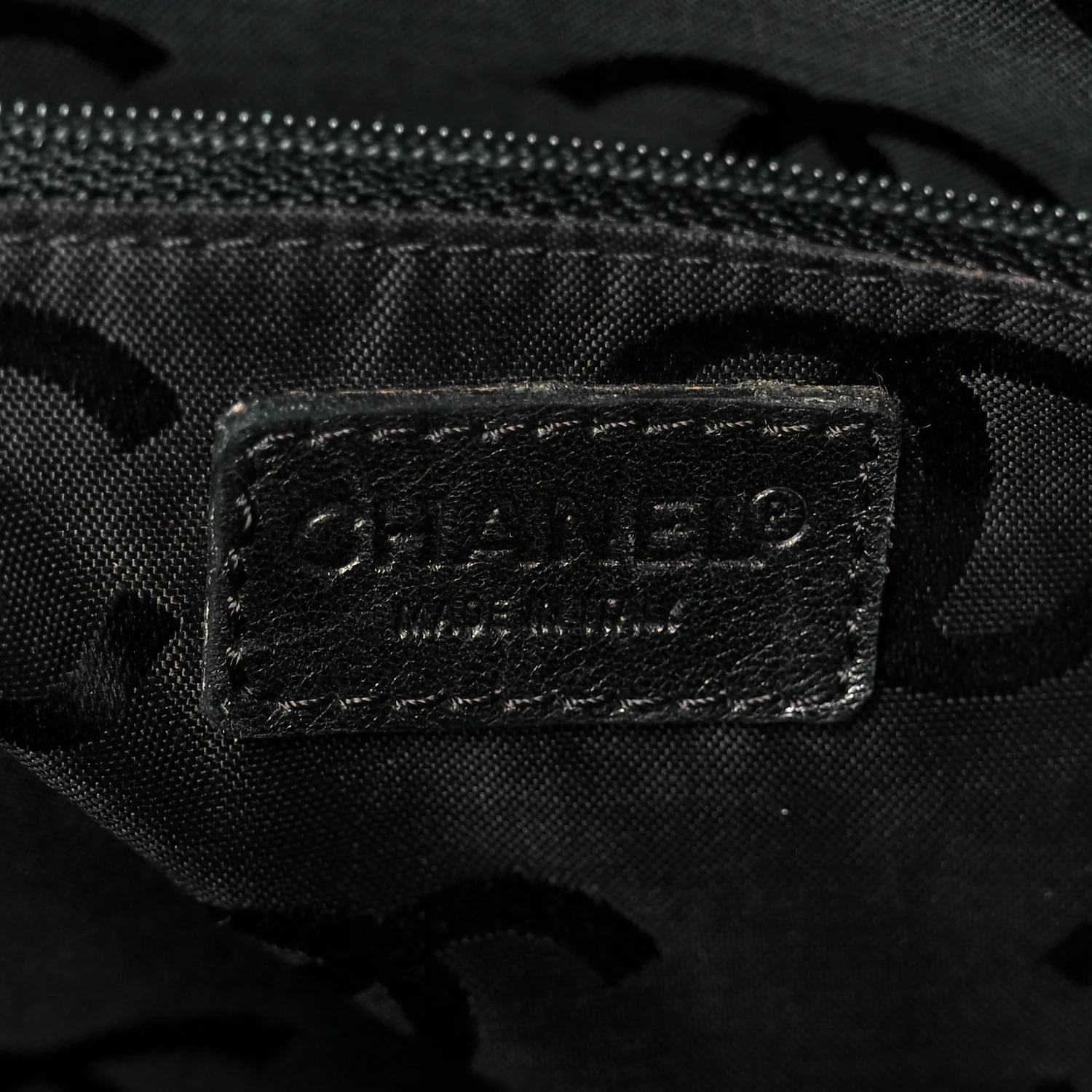 Calfskin Wild Stitch Large Tote Black - Image 6