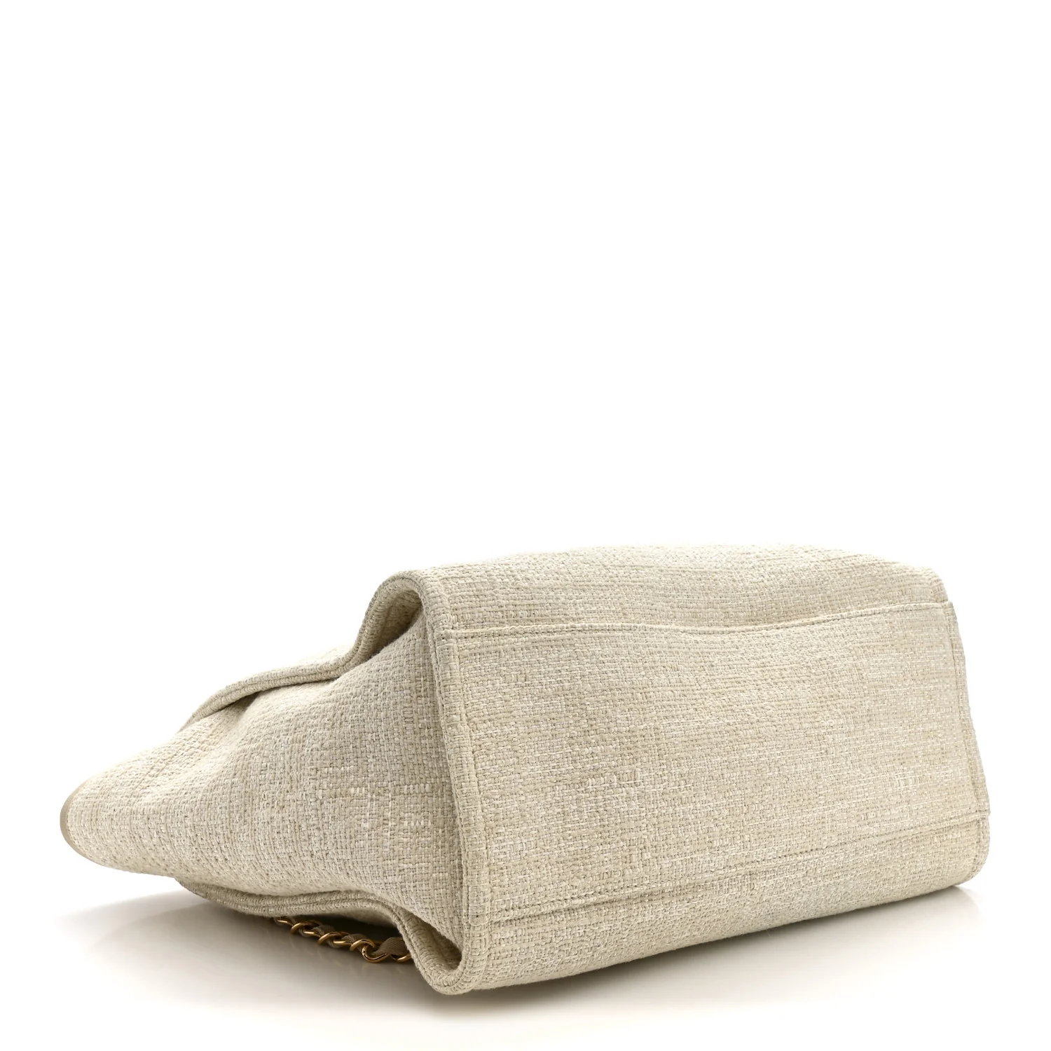 Canvas Medium Deauville Tote Light Beige - Image 4