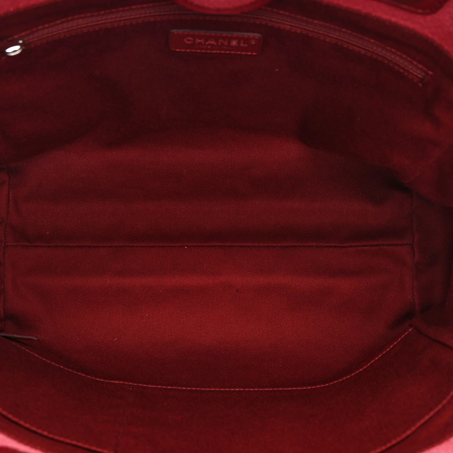 Canvas Small Deauville Tote Red - Image 5