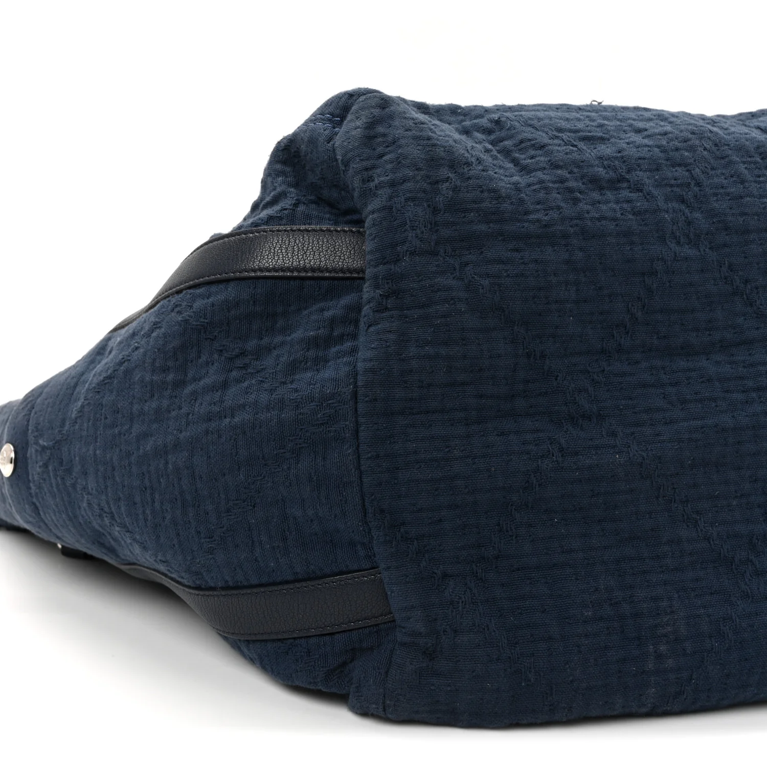 Canvas Small Double Face Tote Navy - Image 8