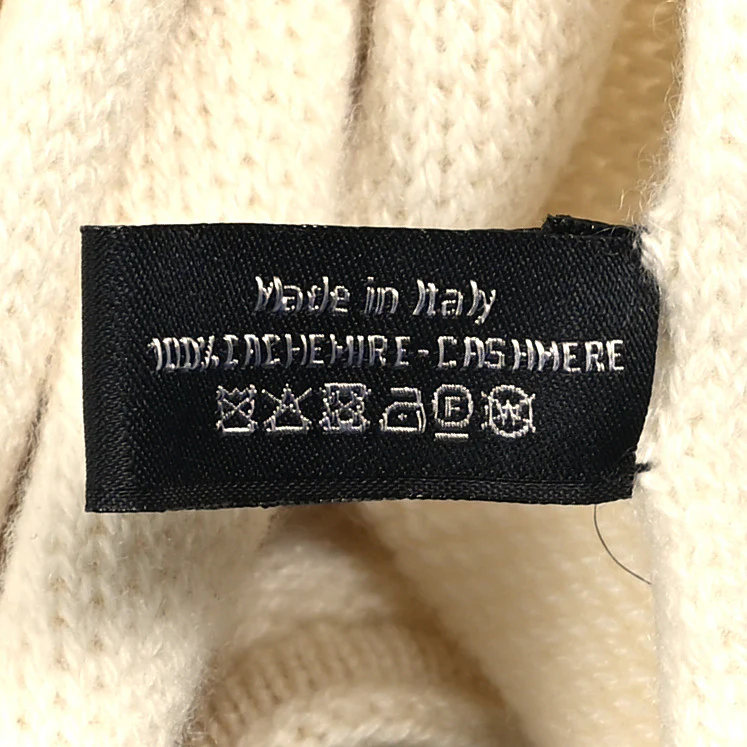Cashmere CC Stole Ivory - Image 4