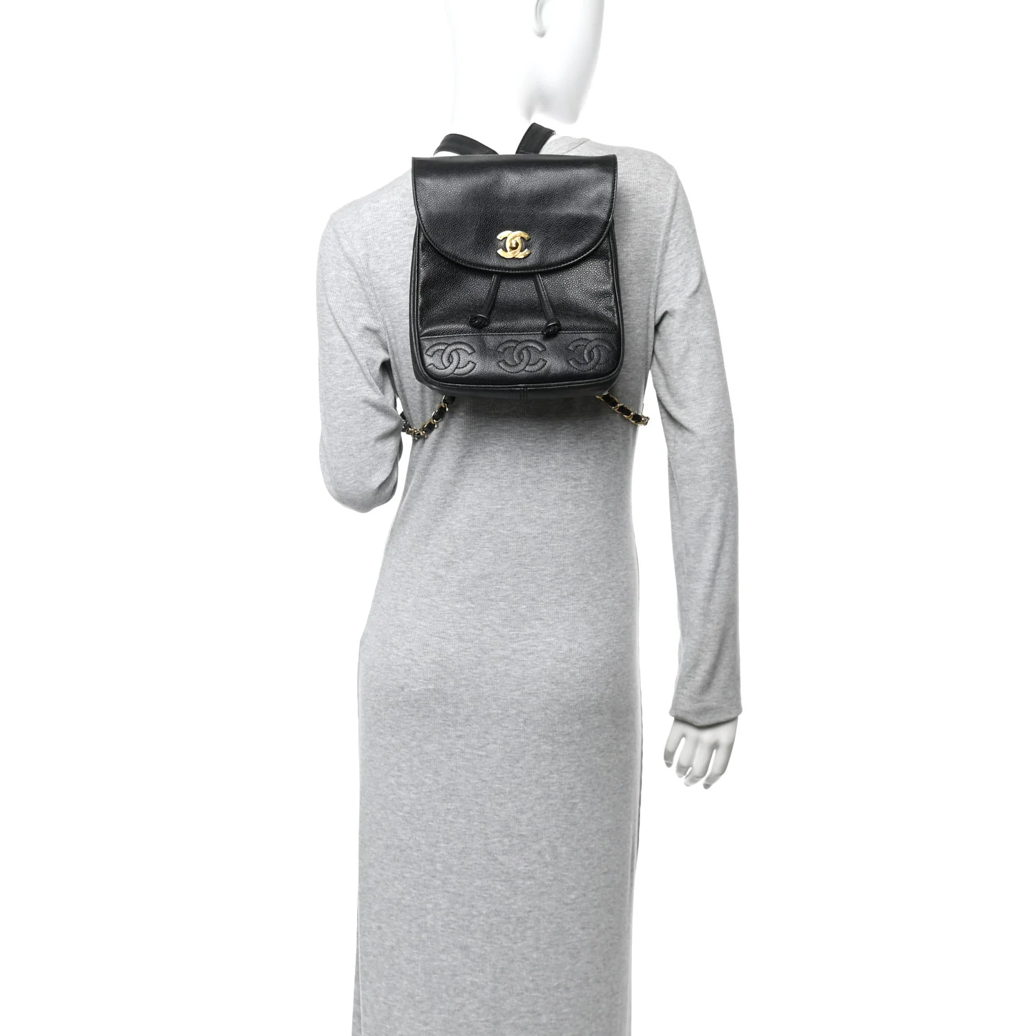 Caviar CC Backpack Black - Image 2