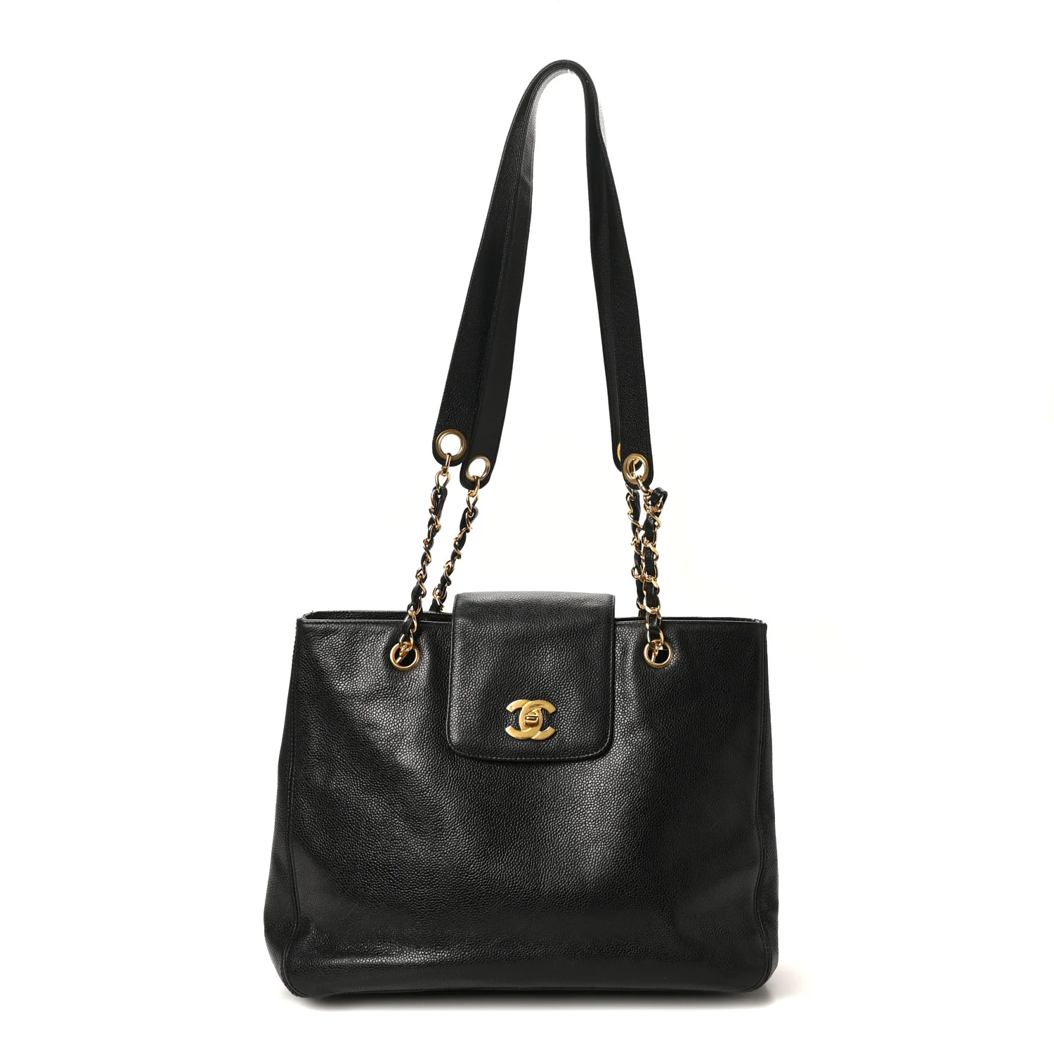 Caviar CC Shopper Tote Black