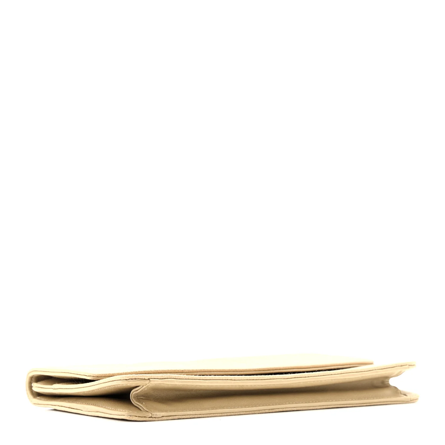 Caviar CC Timeless Flap Wallet Beige - Image 4