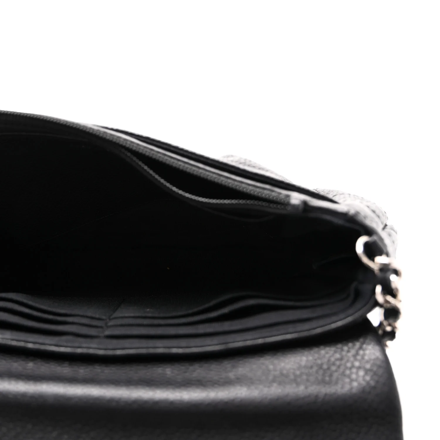 Caviar Half Moon Wallet On Chain WOC Black - Image 5