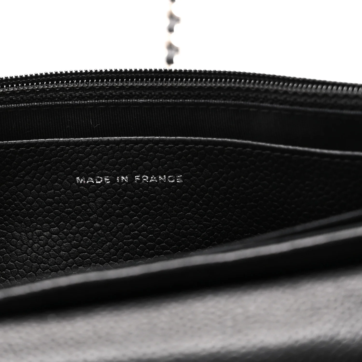 Caviar Half Moon Wallet On Chain WOC Black - Image 7