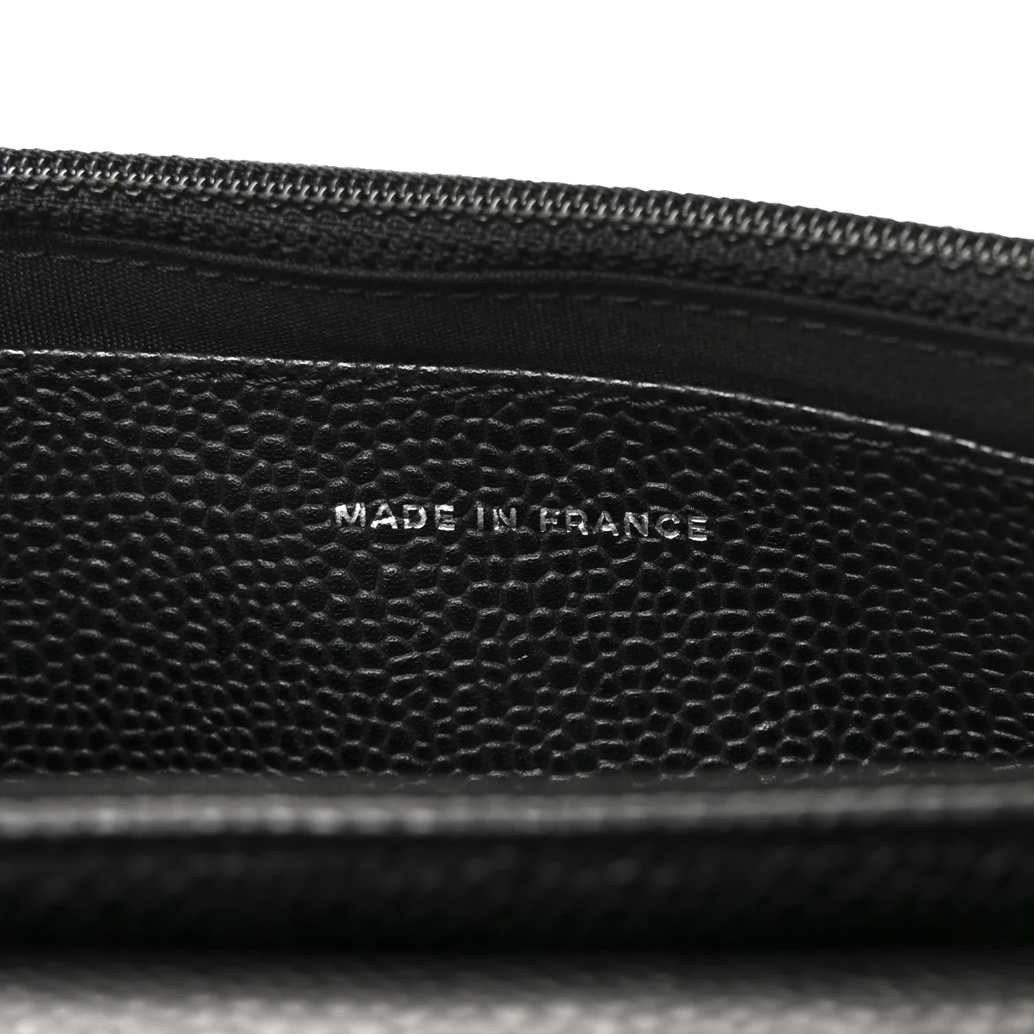 Caviar Half Moon Wallet On Chain WOC Black - Image 7