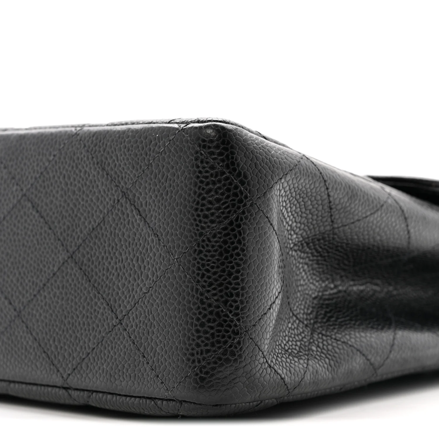 Caviar Jumbo Single Flap Black - Image 10