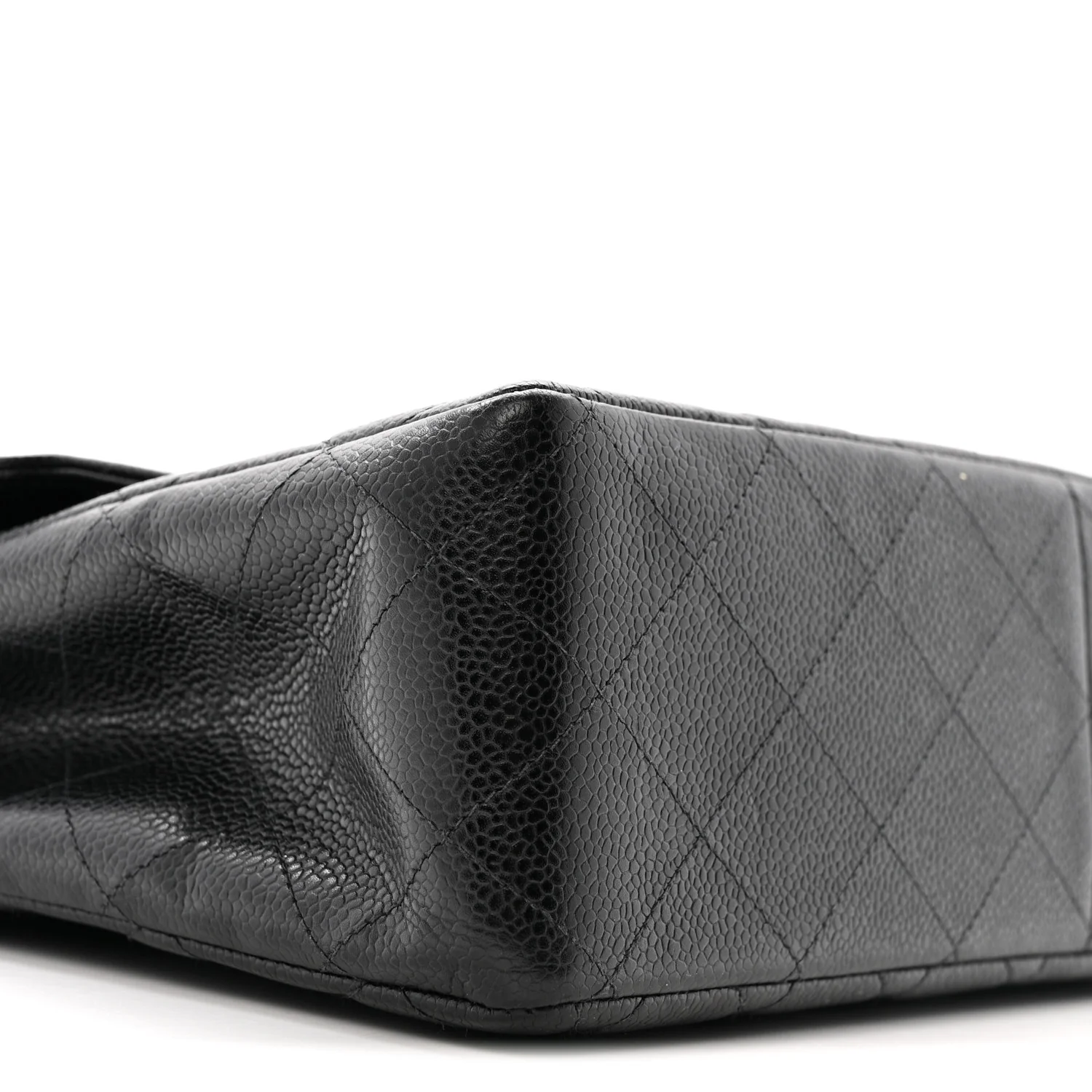 Caviar Jumbo Single Flap Black - Image 9