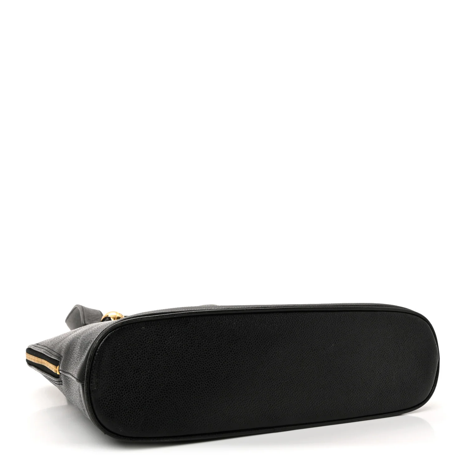 Caviar Large CC Shoulder Bag Black - Image 4