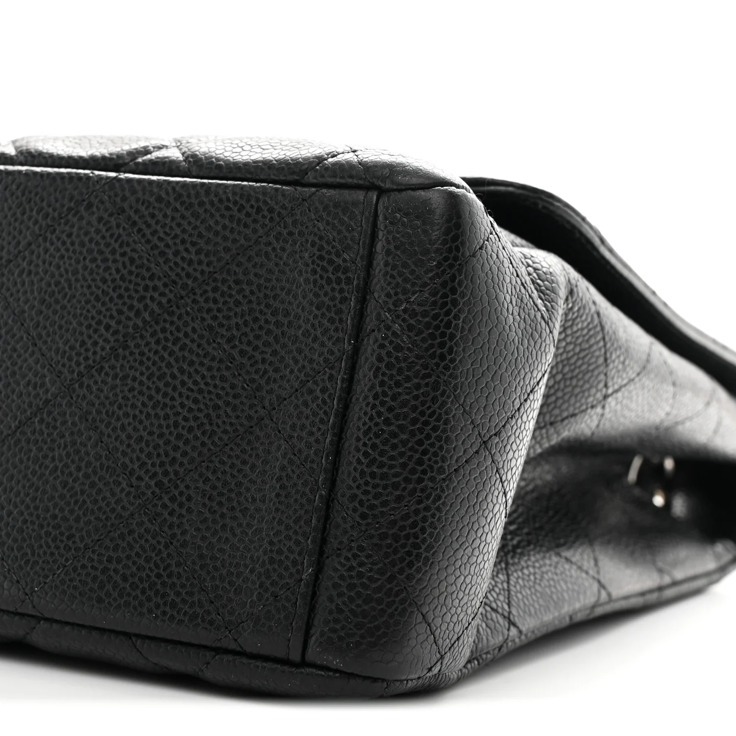Caviar Maxi Single Flap Black - Image 19