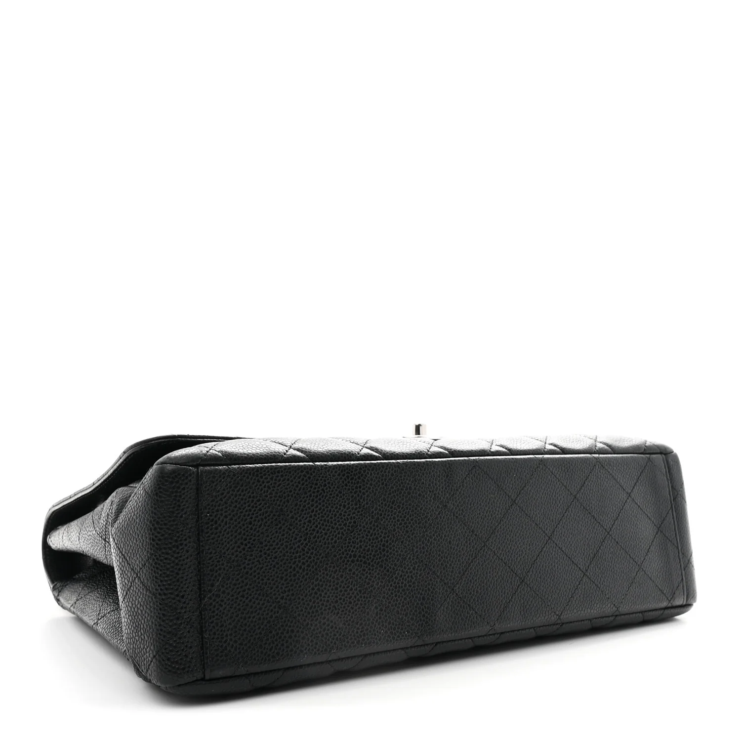 Caviar Maxi Single Flap Black - Image 7