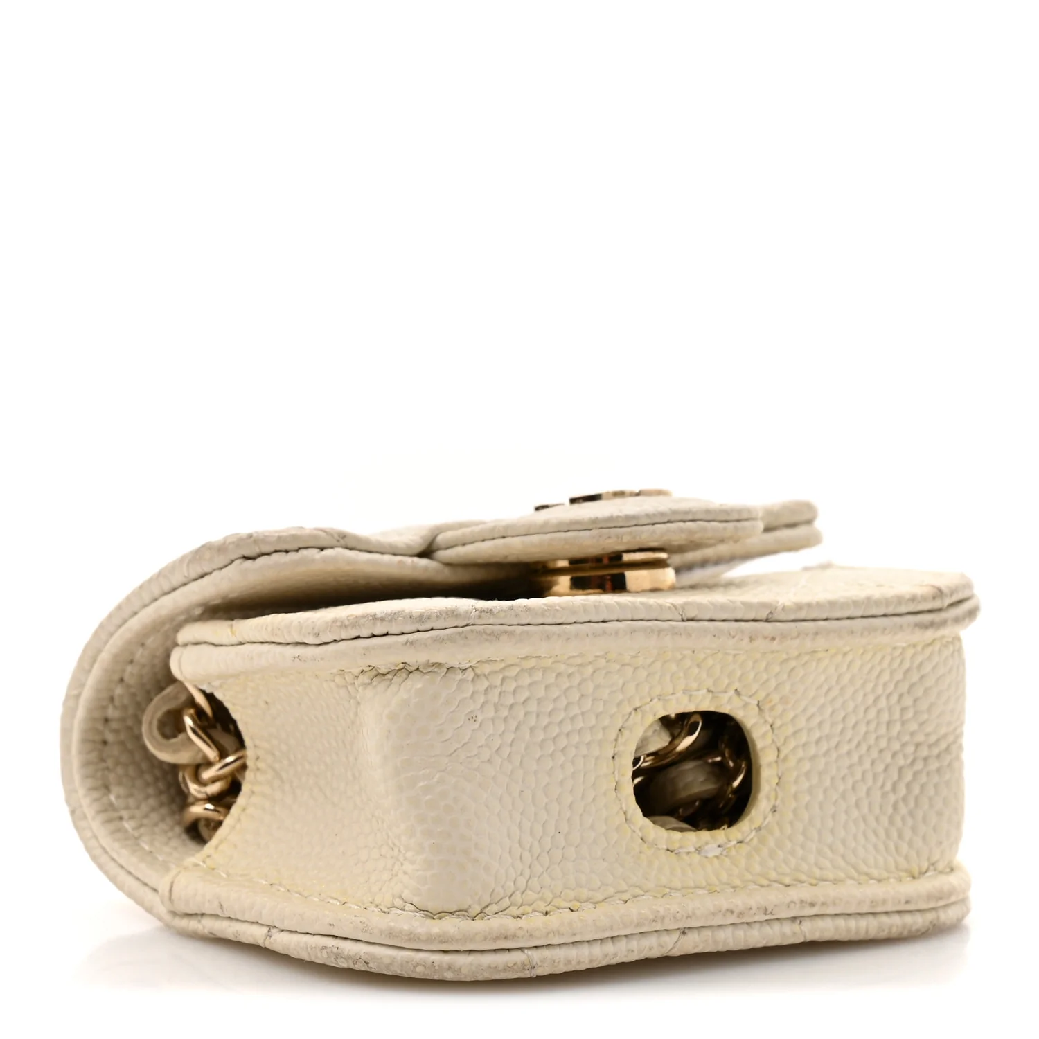 Caviar Quilted Airpods Pro Case White - Image 4