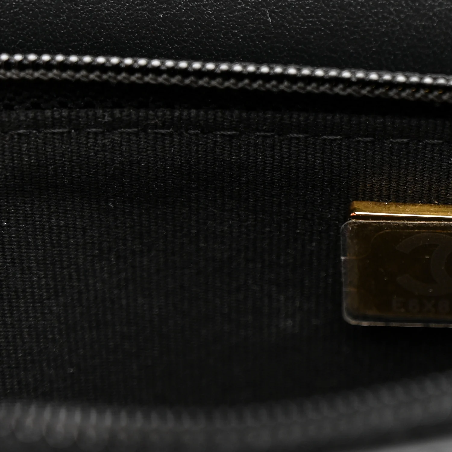 Caviar Quilted Boy Wallet On Chain WOC Black - Image 8