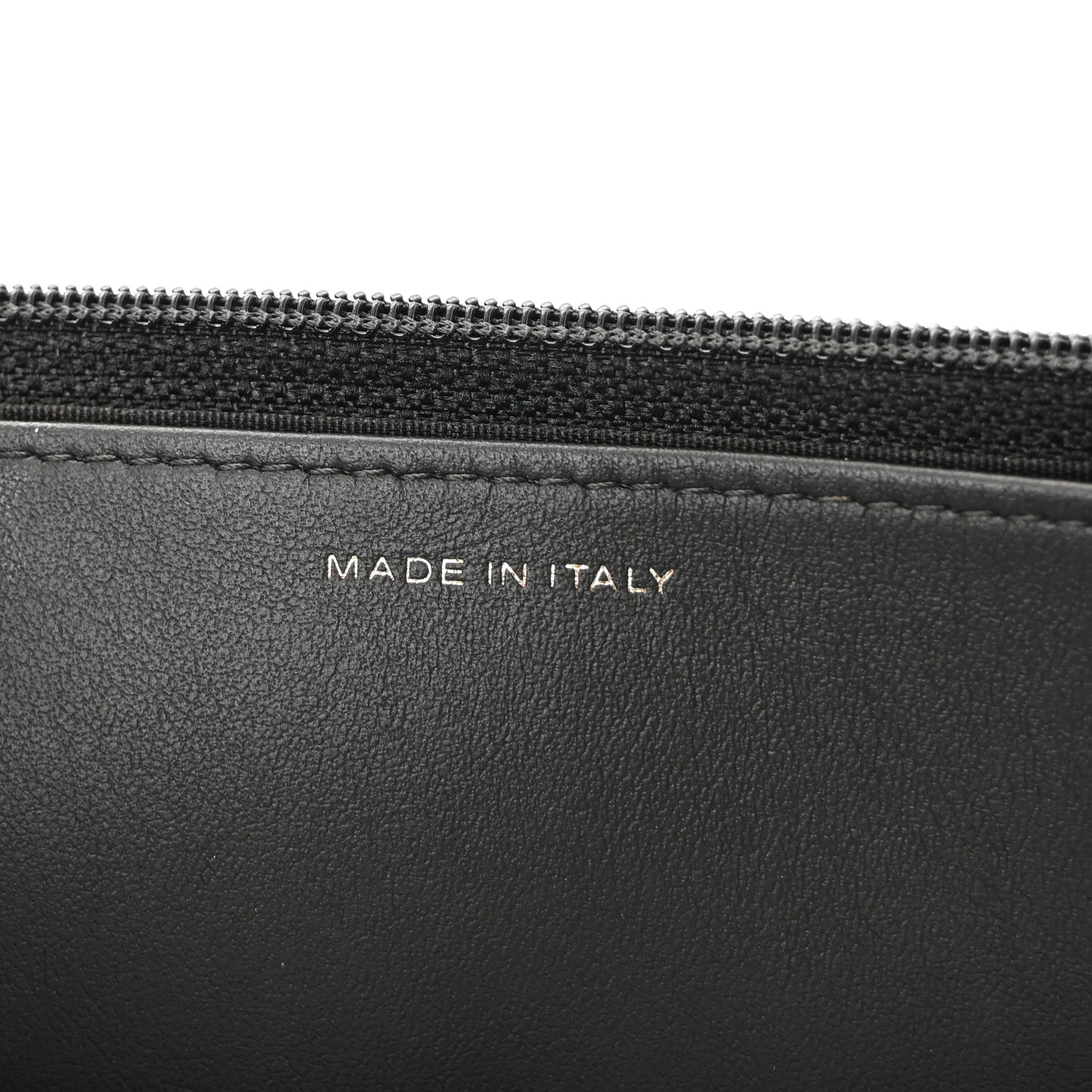 Caviar Quilted Boy Wallet On Chain WOC Black - Image 7