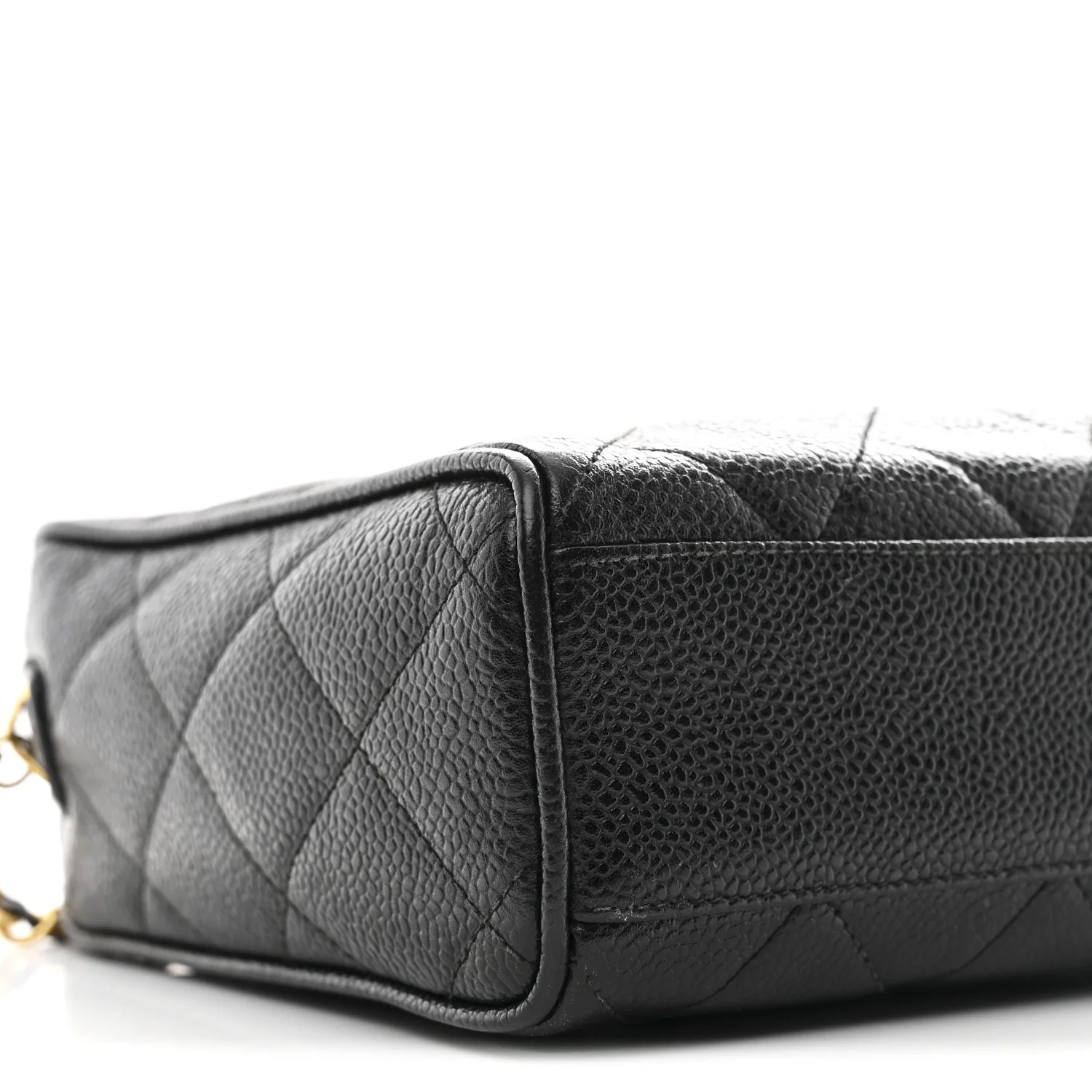 Caviar Quilted Camera Case Black - Image 10