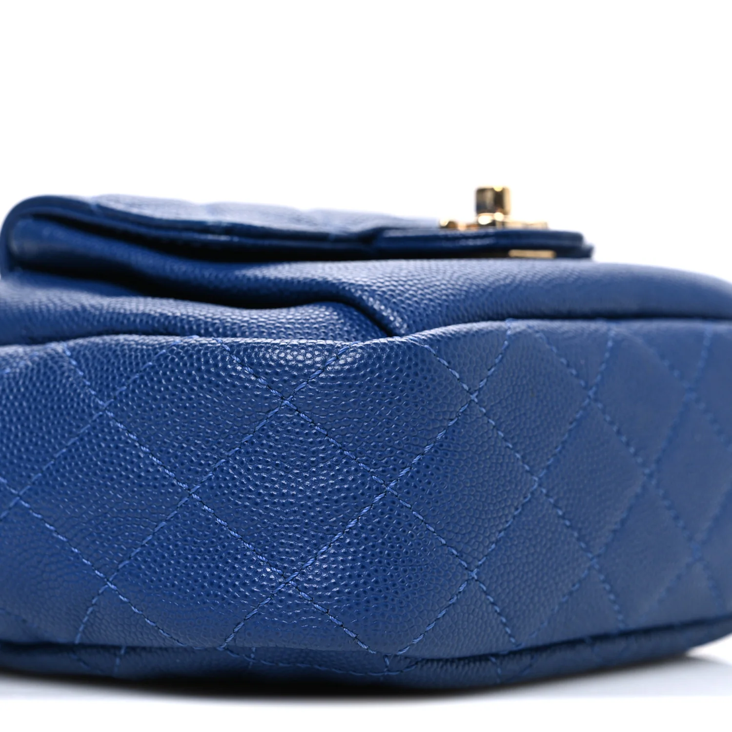 Caviar Quilted CC Day Camera Case Blue - Image 9
