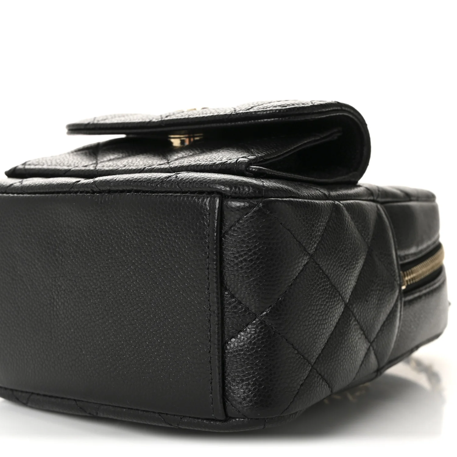 Caviar Quilted CC Mini Classic Backpack Black - Image 10