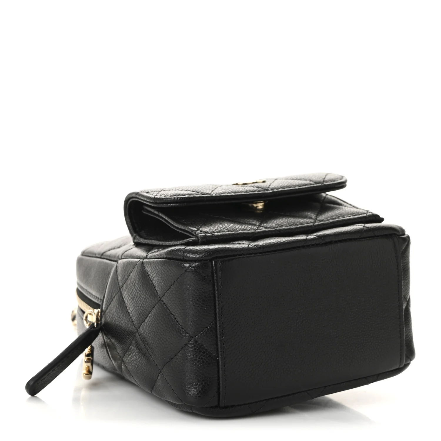 Caviar Quilted CC Mini Classic Backpack Black - Image 4