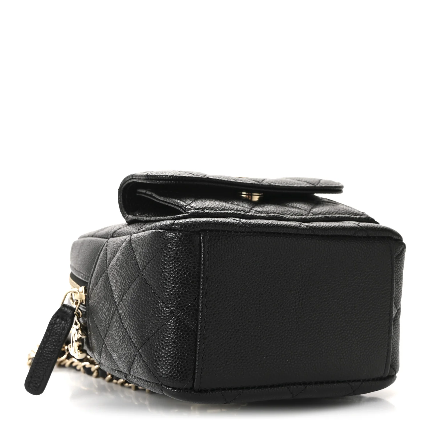 Caviar Quilted CC Mini Classic Backpack Black - Image 4