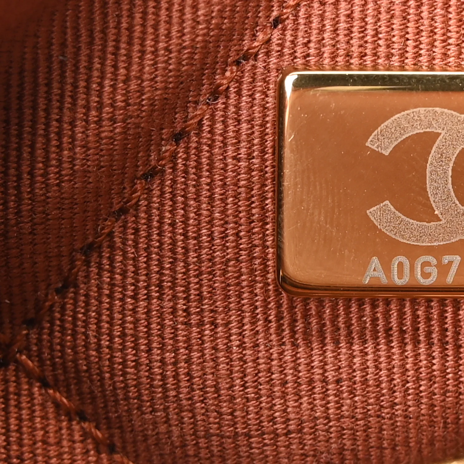 Caviar Quilted CC Mini Flap Brown - Image 7