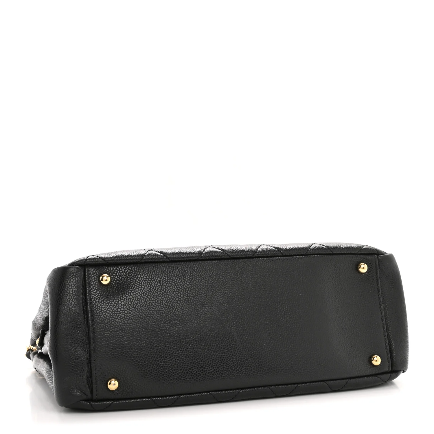 Caviar Quilted CC Timeless Soft Tote Black - Image 4