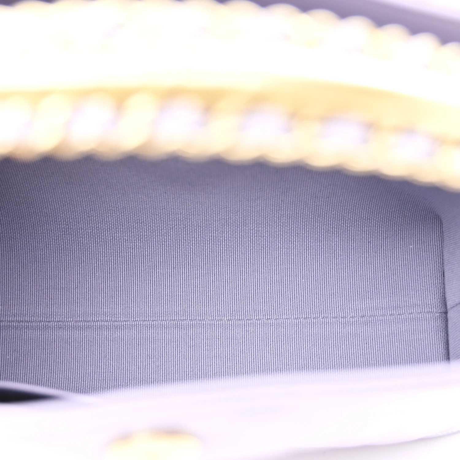 Caviar Quilted Chanel Way Clutch With Chain Light Purple - Image 5