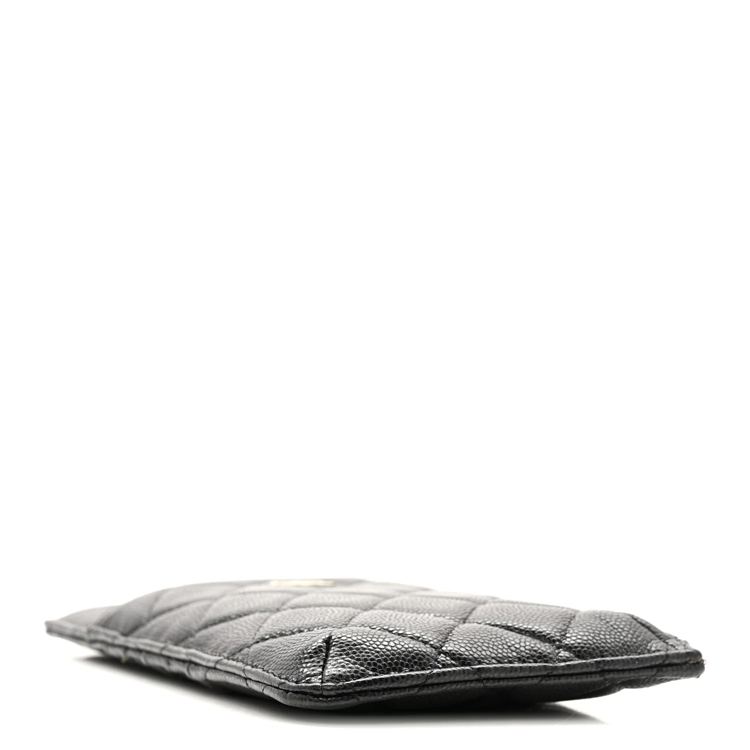 Caviar Quilted Classic iPhone Pouch Black - Image 4