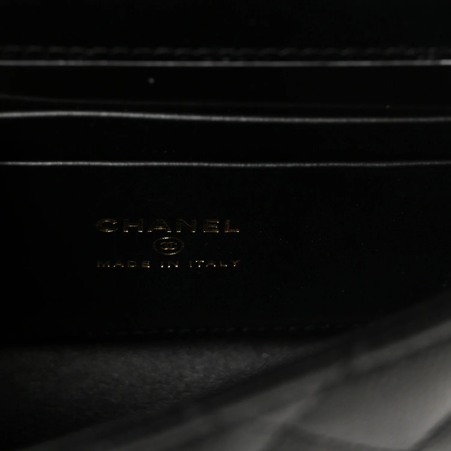 Caviar Quilted Coco Handle Clutch With Chain Black - Image 6