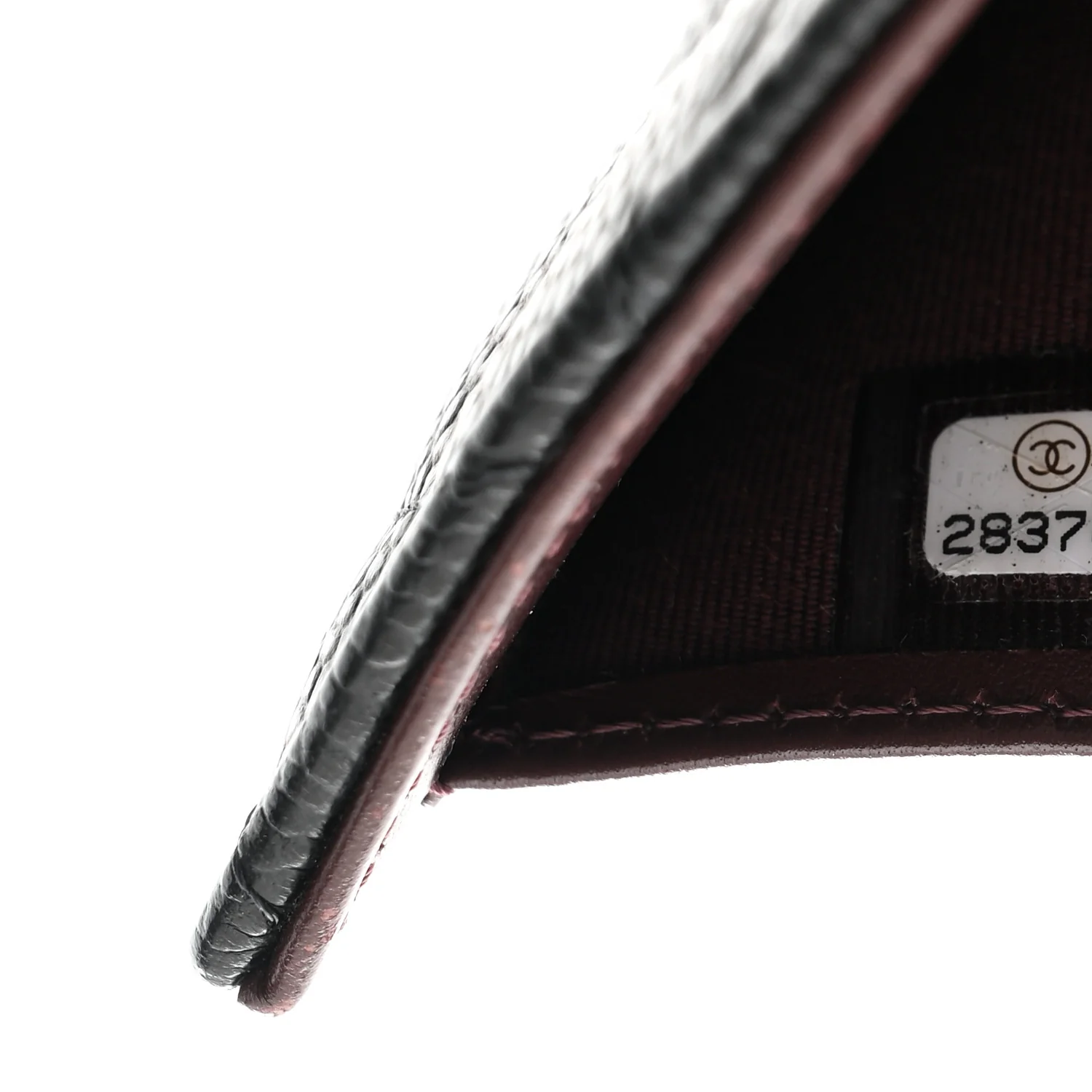 Caviar Quilted Compact Flap Wallet Black - Image 7
