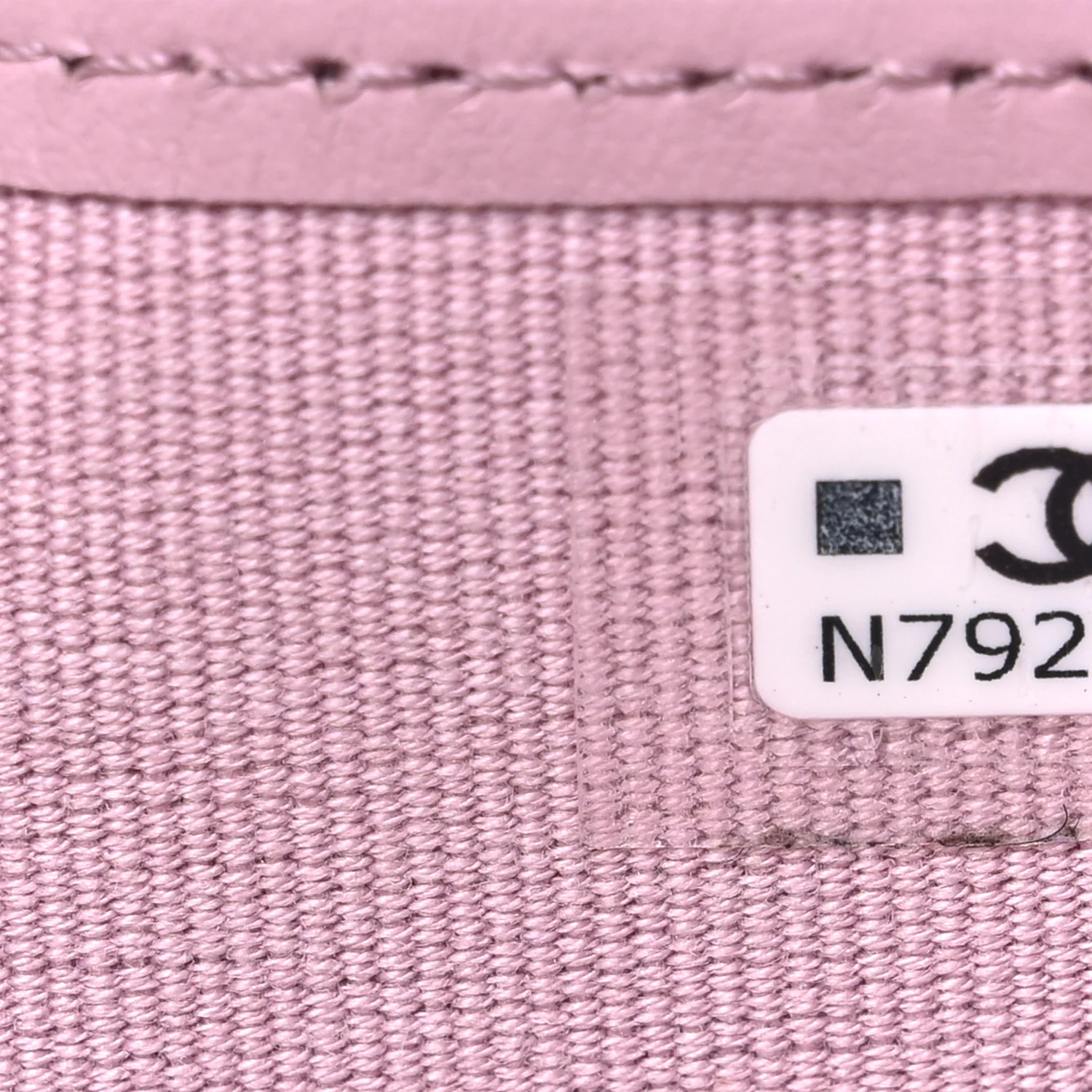 Caviar Quilted Compact Flap Wallet Light Pink - Image 8