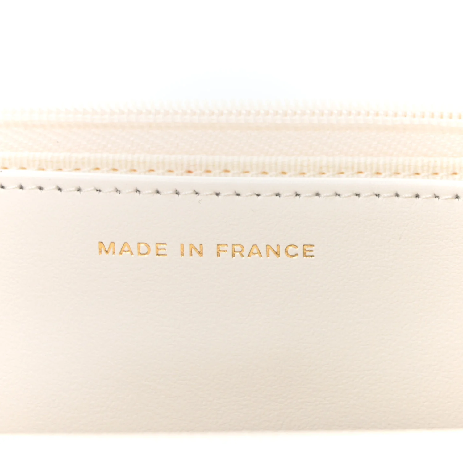 Caviar Quilted Enamel Coco Casino Wallet On Chain WOC White - Image 7