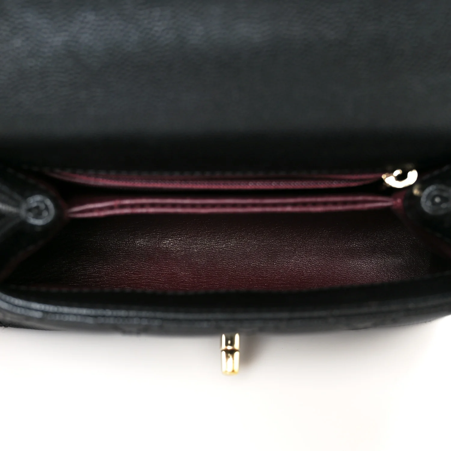 Caviar Quilted Extra Mini Coco Handle Flap Black - Image 5