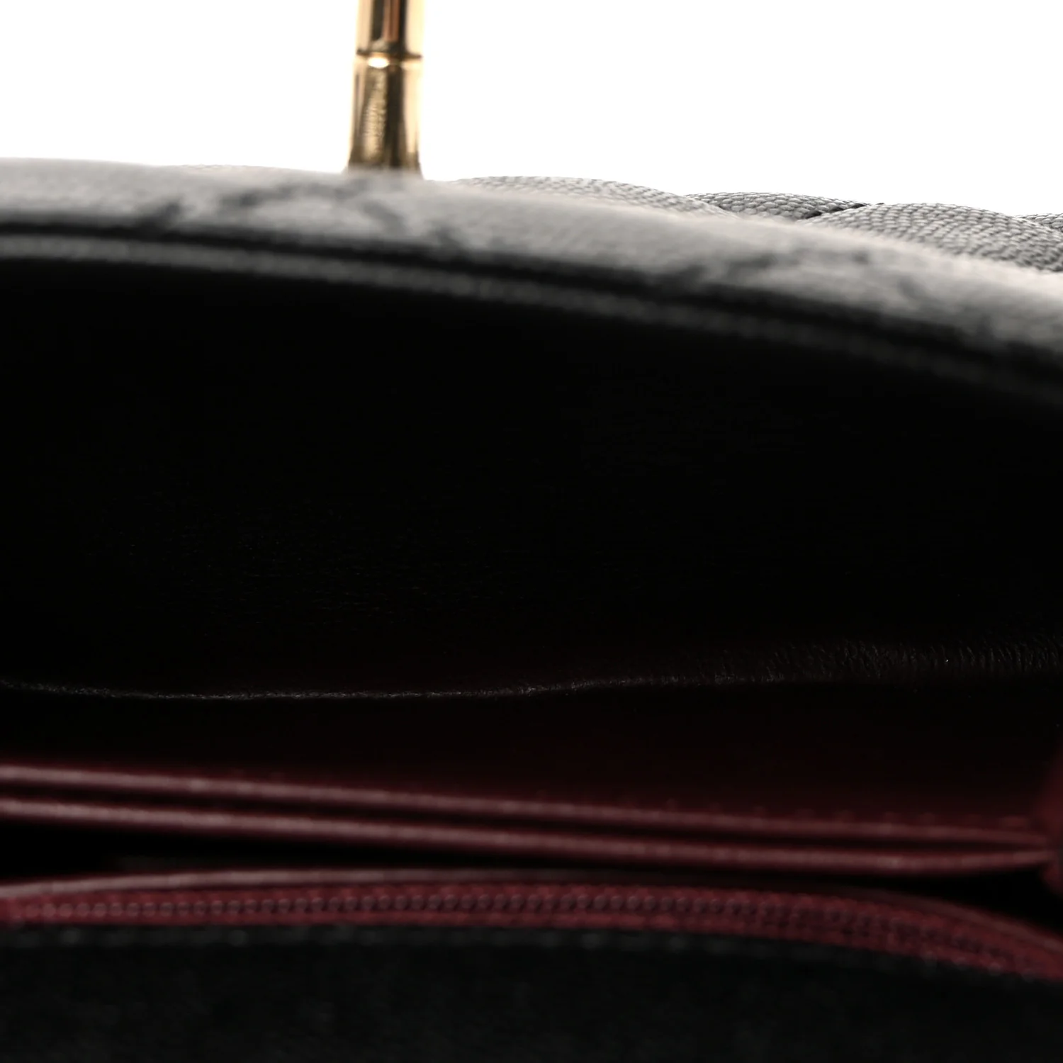 Caviar Quilted Extra Mini Coco Handle Flap Black - Image 5